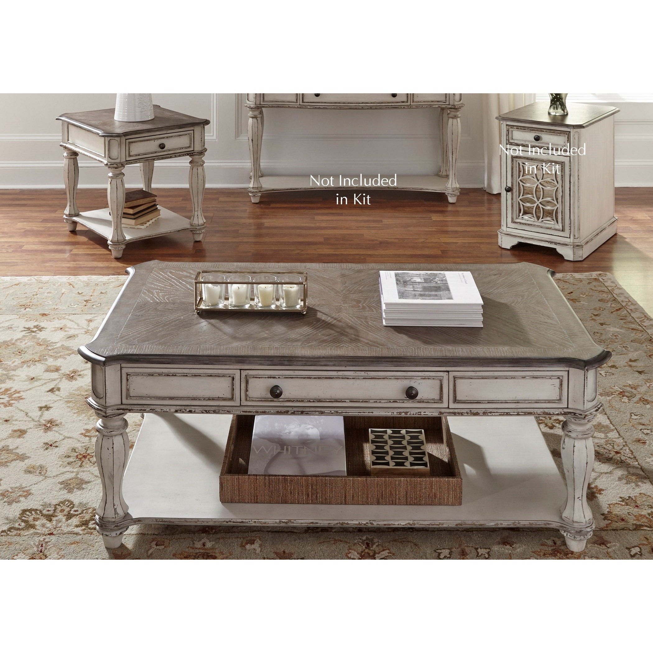 Magnolia manor shop round cocktail table